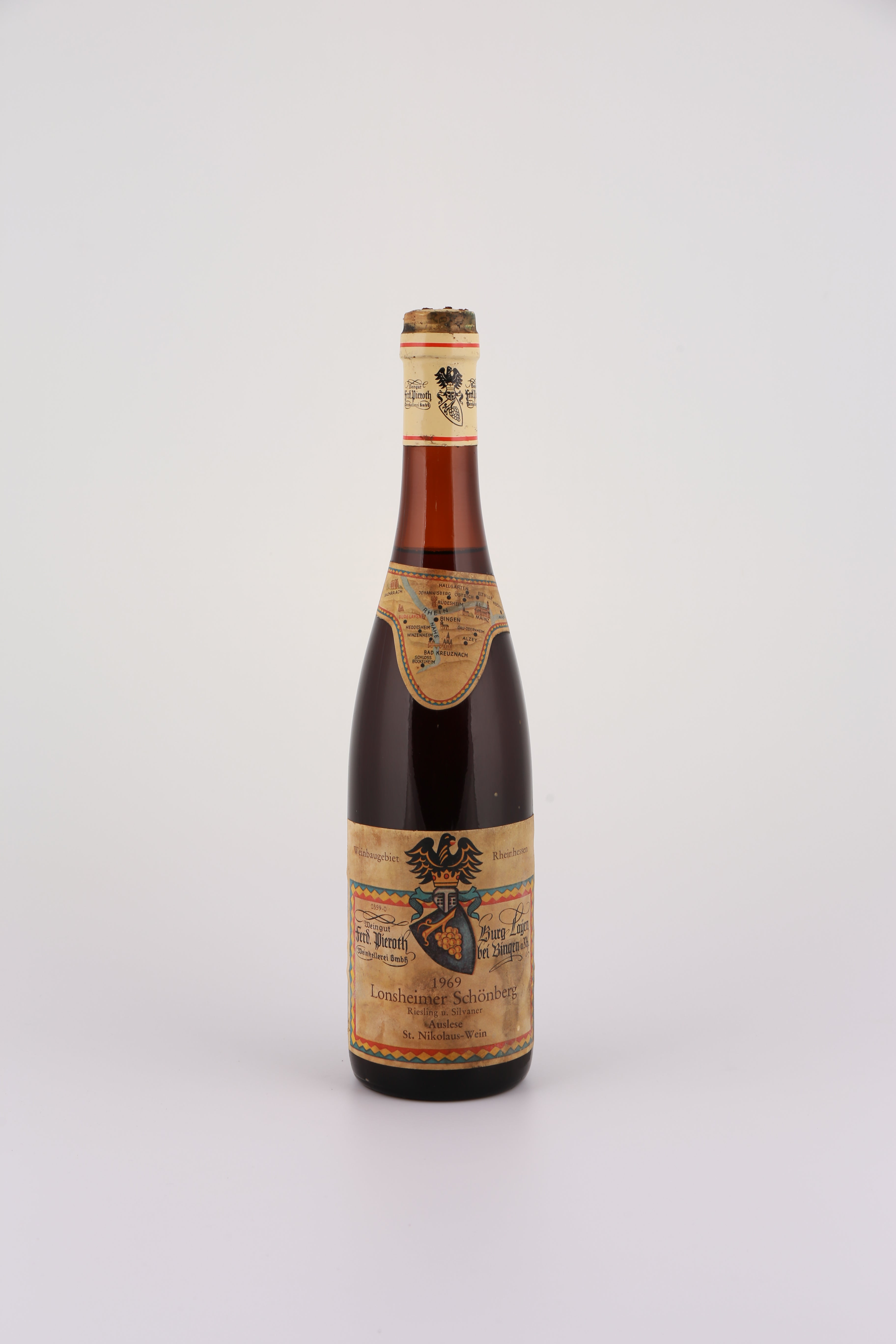 1969 Ferdinand Pieroth, Riesling u. Silvaner, Lonsheimer Schönberg, Auslese