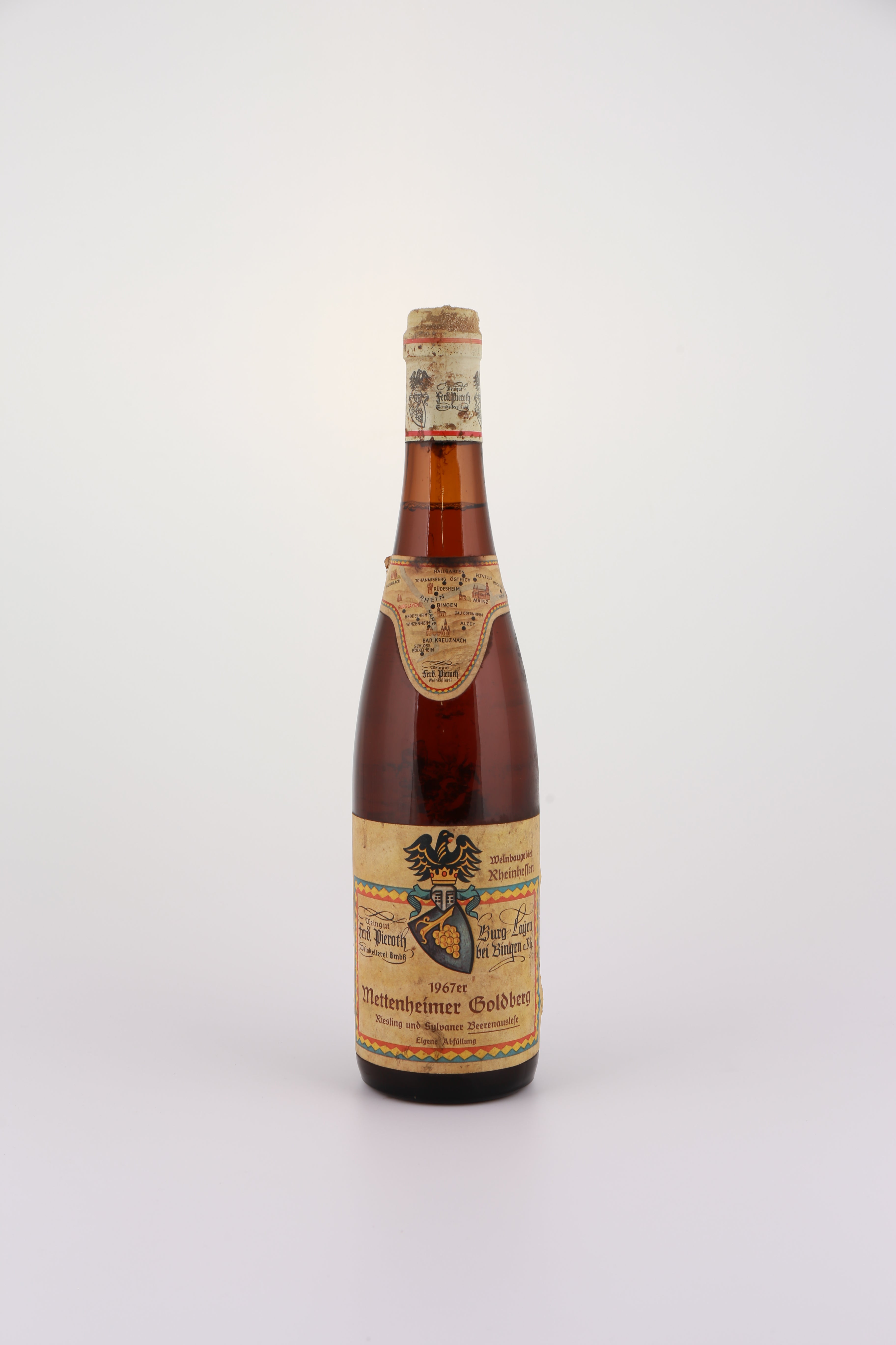 1967 Ferdinand Pieroth, Riesling u. Silvaner, Mettenheimer Goldberg, Beerenauslese