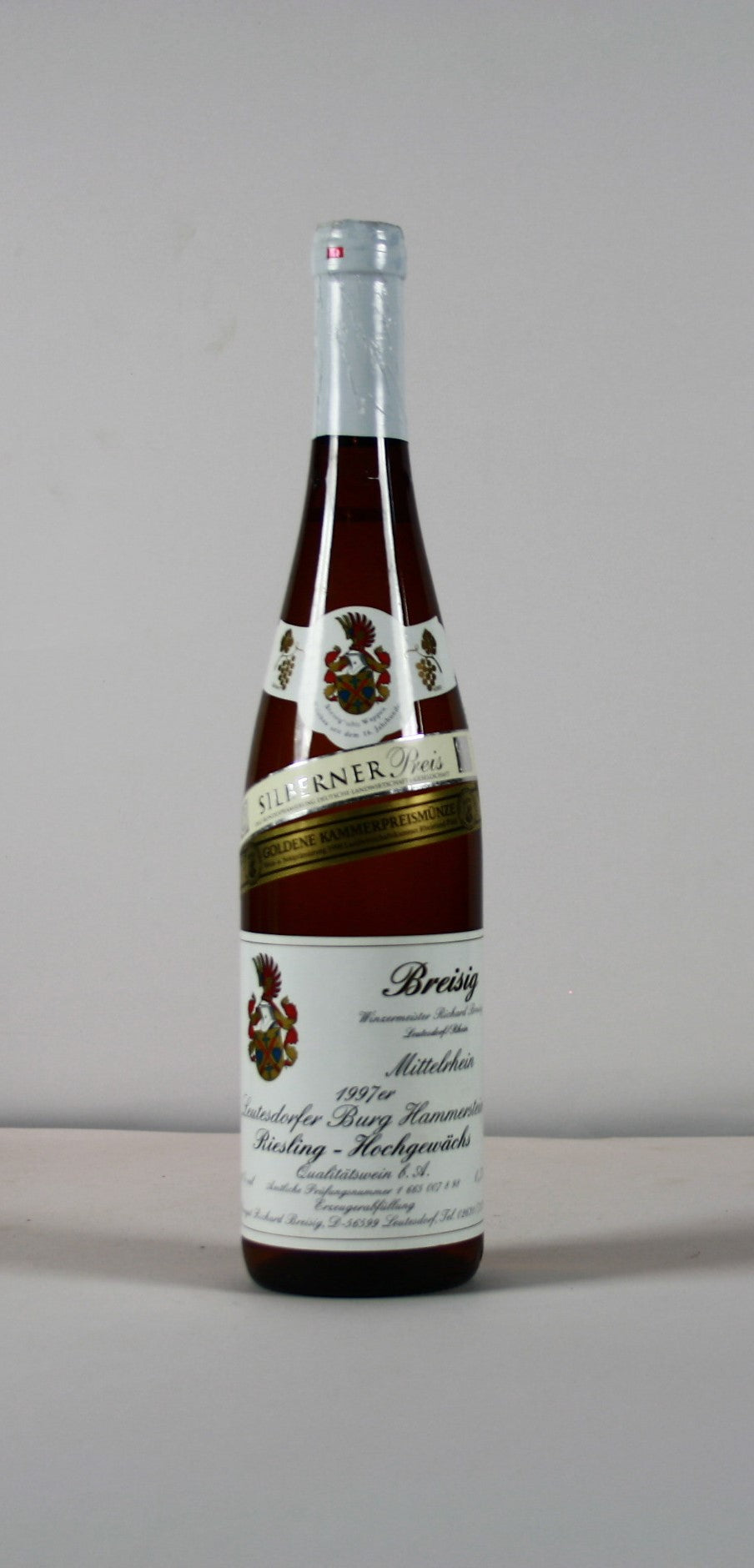 1997 Weingut Breisig, Riesling, Burg Hammerstein, Hochgewächs