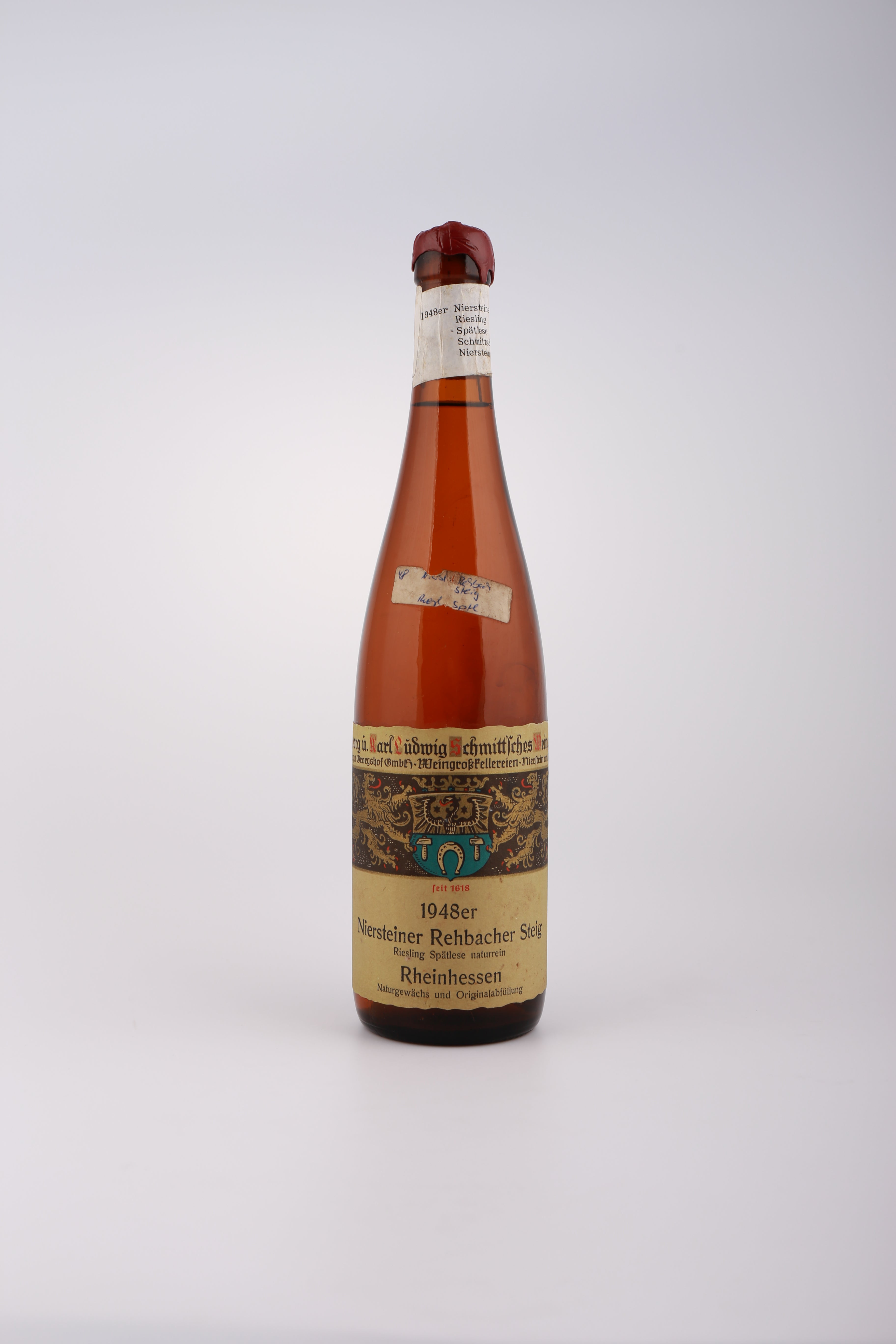 1948 Weingut Georgshof / Karl Ludwig Schmitt, Riesling, Spätlese, fruchtig, naturrein