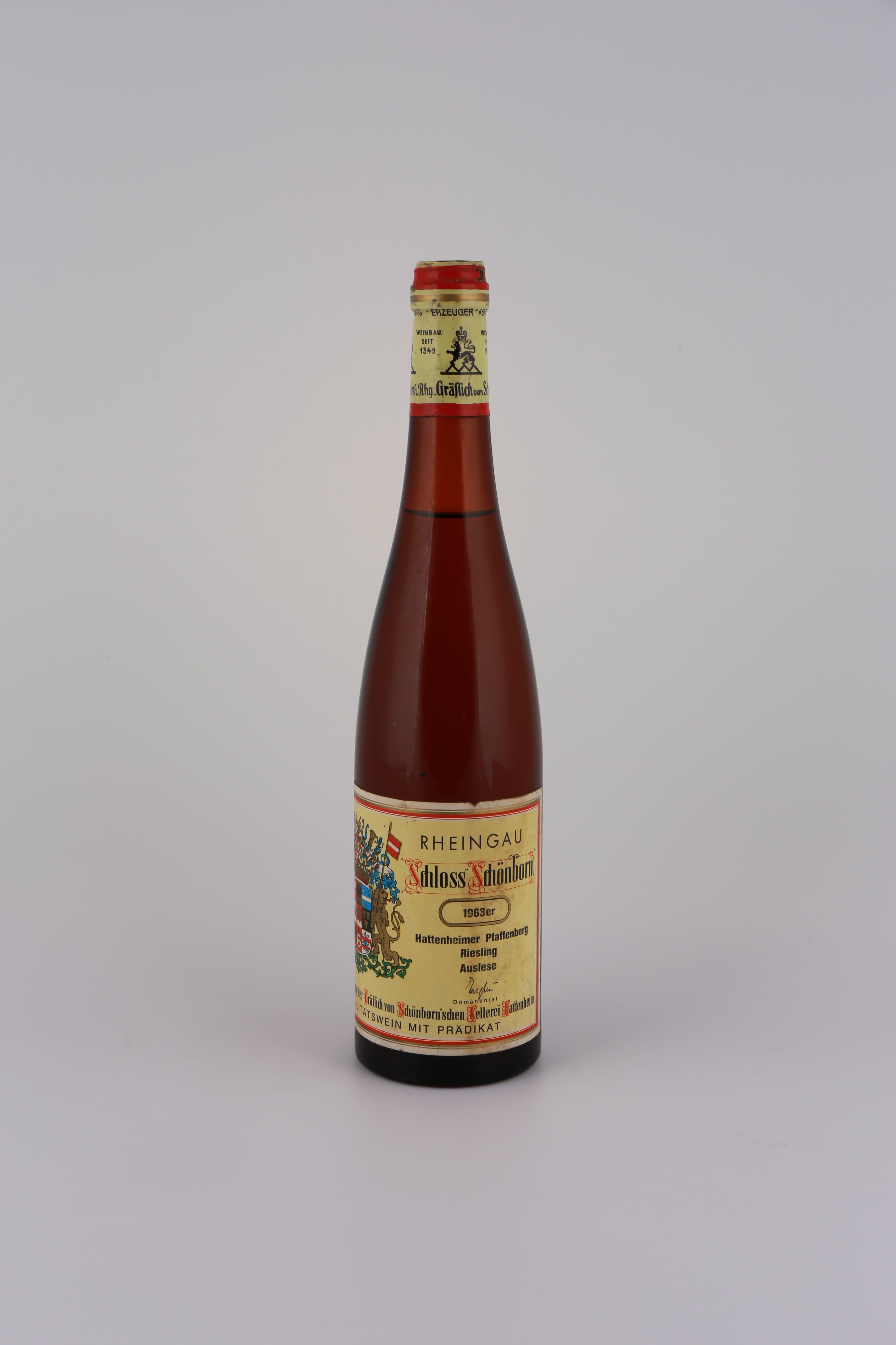 1963 Schloss Schönborn, Riesling, Auslese, fruchtig