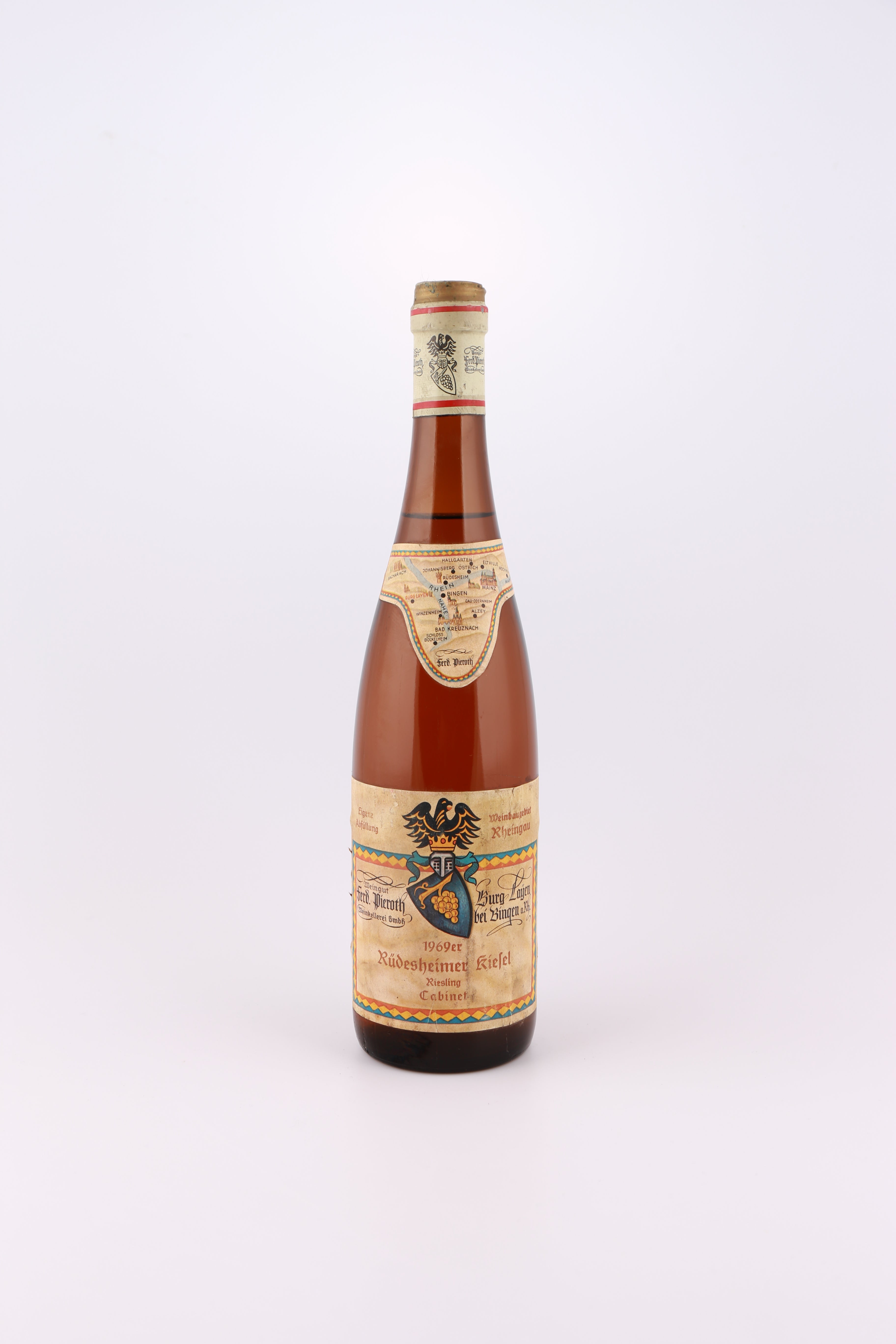 1969 Ferdinand Pieroth, Riesling, Rüdesheimer Kiesel, Qualitätswein