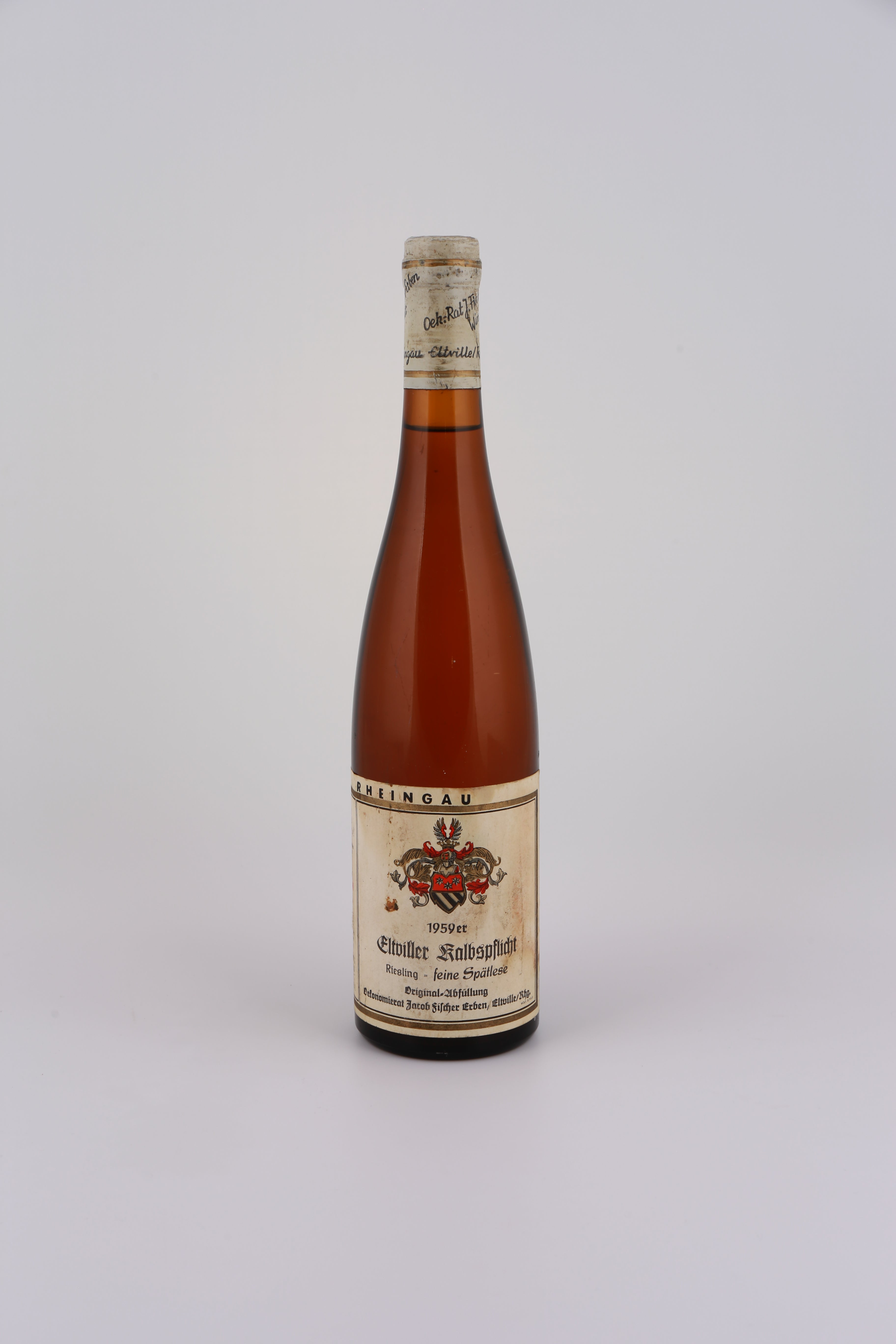 1959 Oekonomierat Jacob Fischer Erben, Rielsling, feine Spätlese, fruchtig